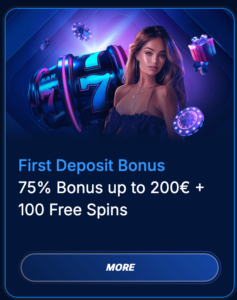 first deposit bonus